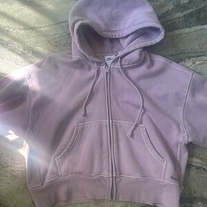 TNA Cozy Fleece Boyfriend Lavender Hoodie 💜